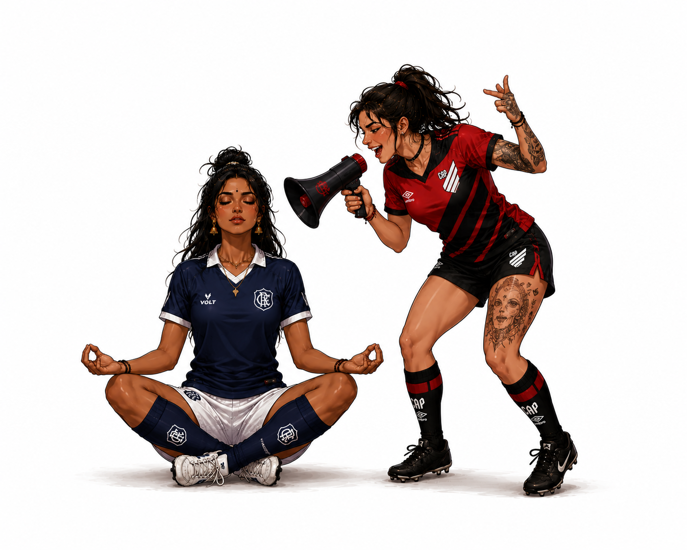 Personagens anime de Remo x Athletico