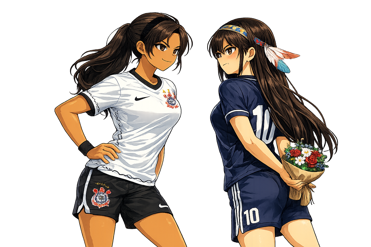 Personagens anime de Corinthians e Remo