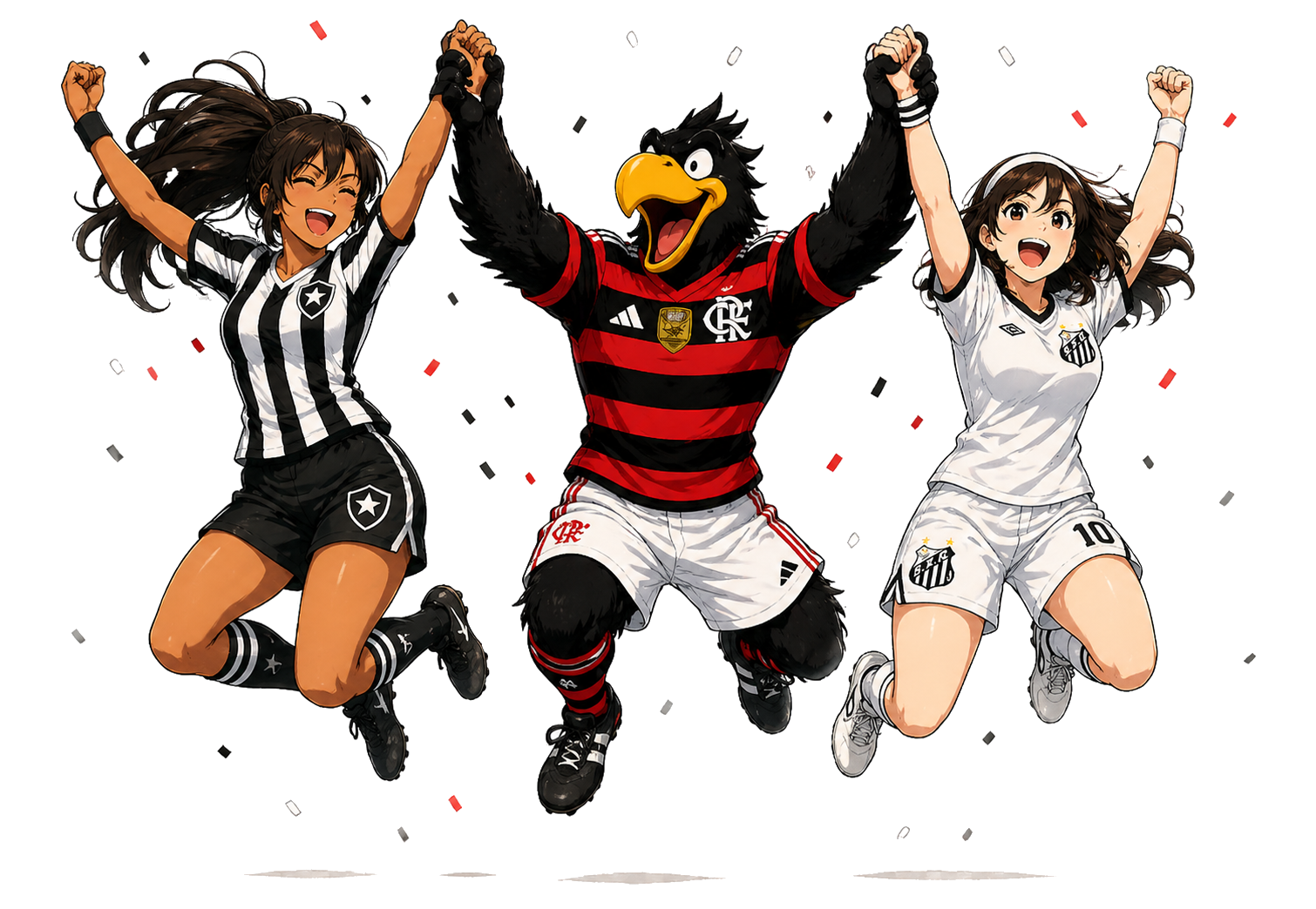 Round 19 anime mascots